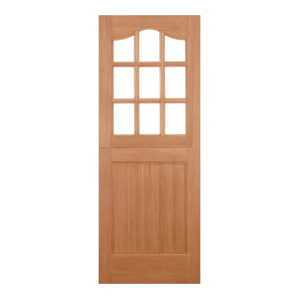 LPD External Hardwood Dowelled Stable 9L Doors [Unglazed]