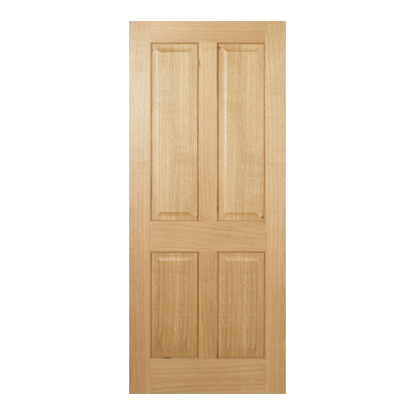 LPD Internal Prefinished Oak Regency 4 Panel Doors