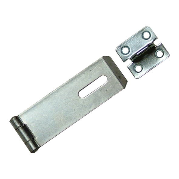 617-115-ZP  115 x 38mm  Zinc Plated  Medium Pattern Safety Hasp & Staple