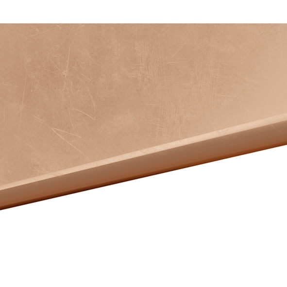 TSBBC04  120mm  Polished Copper  Rothley Baroque Twin Slot Shelf Bracket [10 pack]