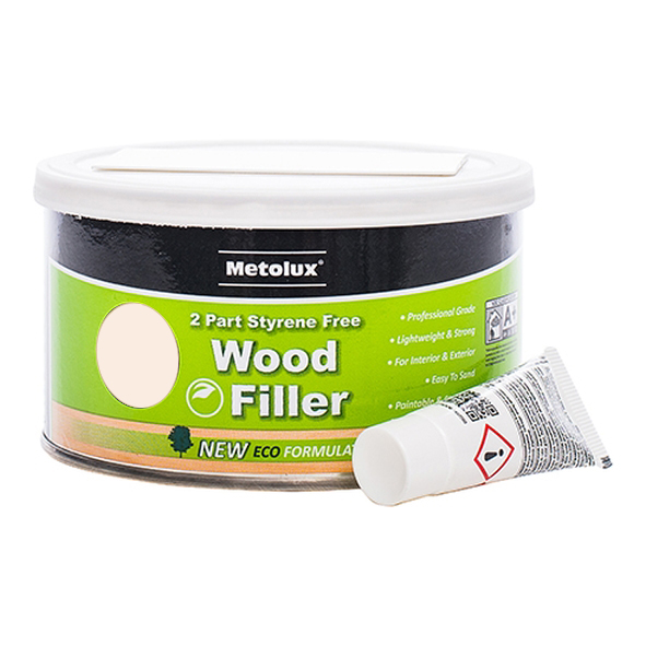 2PWOOD-LTRED  275ml  Light Redwood  Two Part High Performance Wood Filler