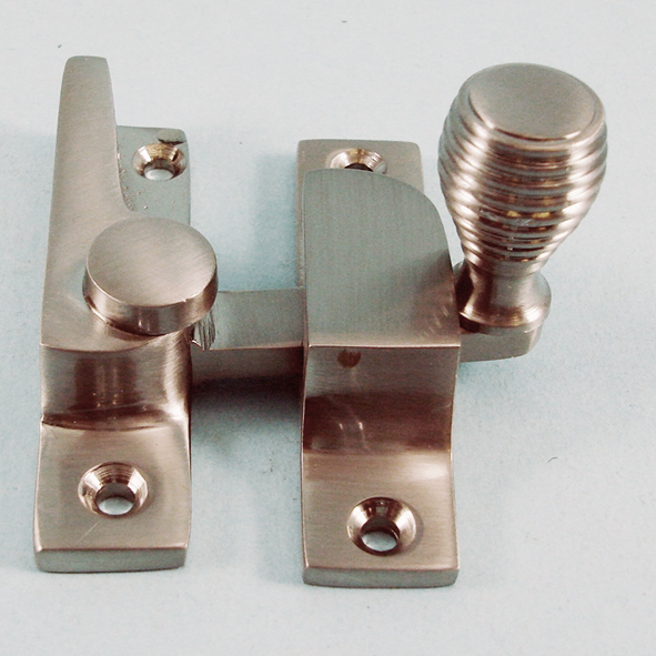THD103N/SNP  Non-Locking  Satin Nickel  Narrow Straight Arm Old Beehive Knob Sash Fastener
