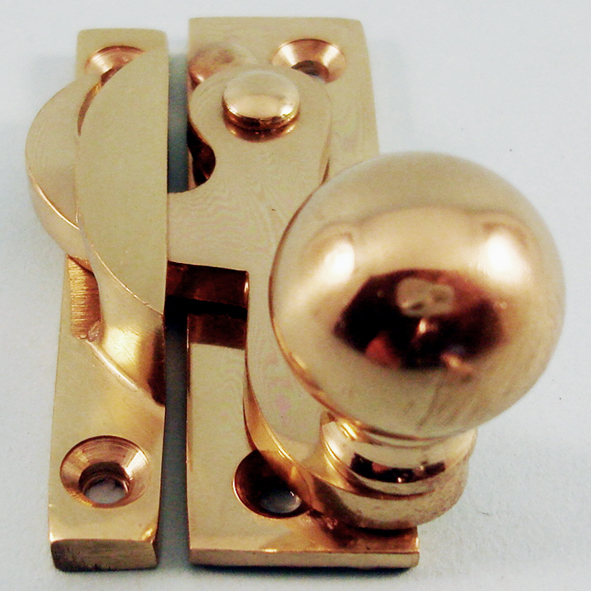 THD197/PB  Non-Locking  Polished Brass  Clo Sash Fastener