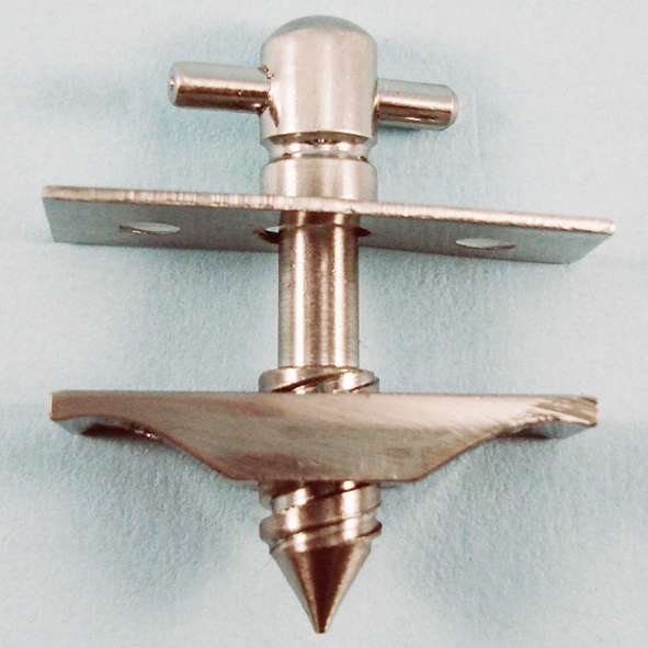 THD199/SNP  38mm o/a  Satin Nickel  Tee Pattern Batten Rod Screw