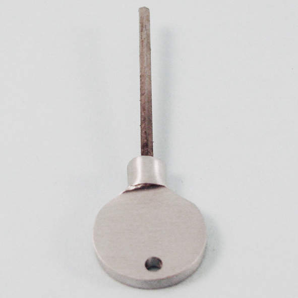 THD217/SCP  Satin Chrome  Brass Headed Key For Locking Sash Fasteners