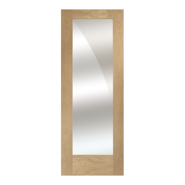 XL Joinery Internal Unfinished Oak Pattern 10 Doors [Mirror Glass]