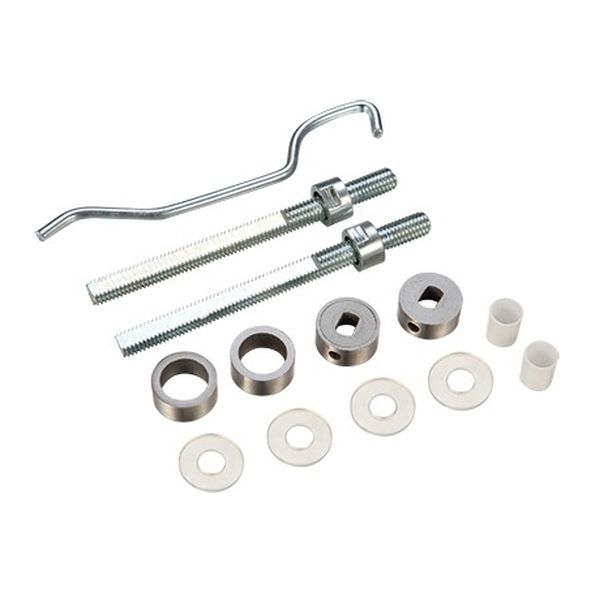ZBBF19SS  Satin  Zoo Hardware Contract Stainless Back To Back Kit For Pull Handles
