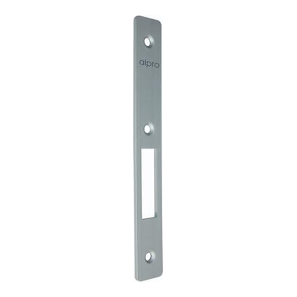 52FP222  Satin Aluminium  Flat Faceplate For Euro Cylinder Hookbolt Lock Case