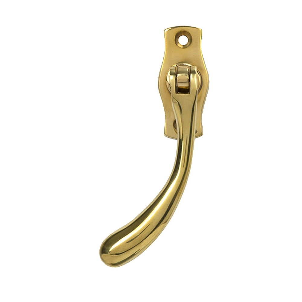 20419L • 122mm • Polished Brass • From The Anvil Peardrop Espag - LH