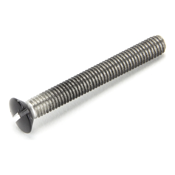 26396B  M5 x 40mm  Black  Satin Stainless  From The Anvil Male Screw