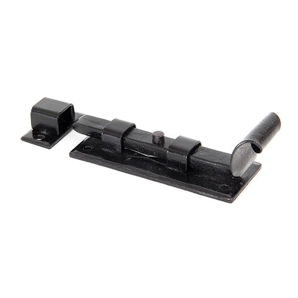 33013  91 x 36 x 3mm  Black  From The Anvil Straight Door Bolt