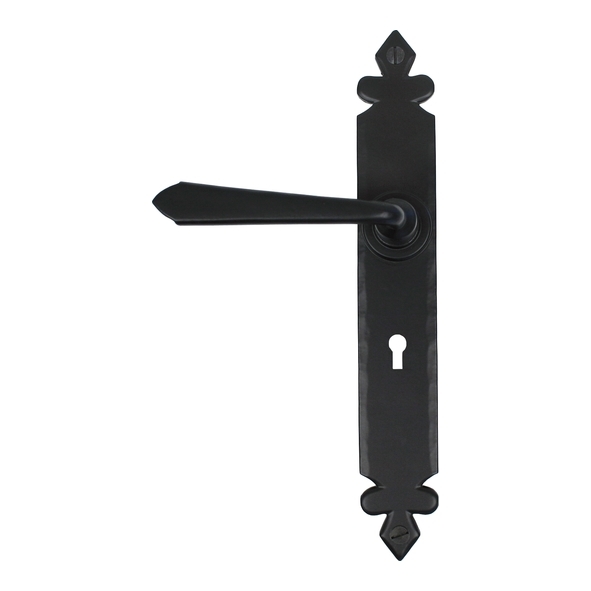 33116  270 x 40 x 5mm  Black  From The Anvil Cromwell Lever Lock Set