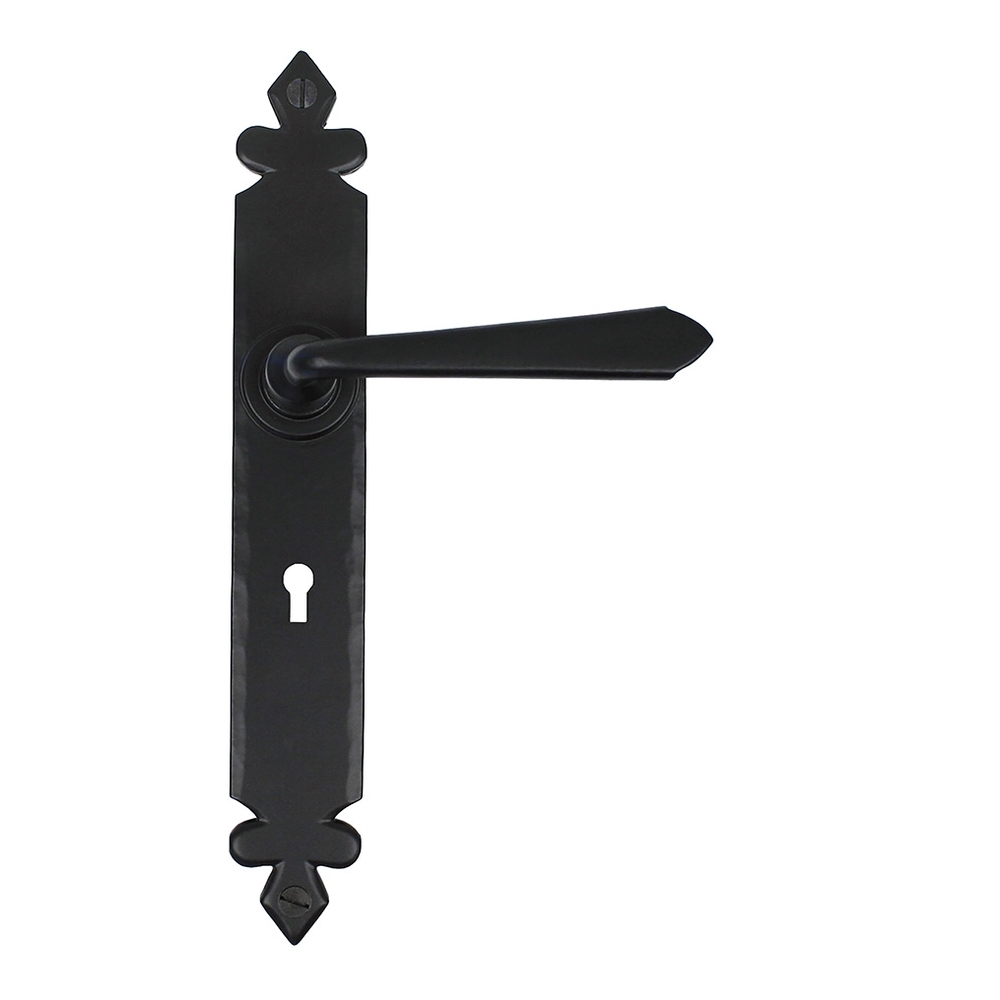 33116  270 x 40 x 5mm  Black  From The Anvil Cromwell Lever Lock Set