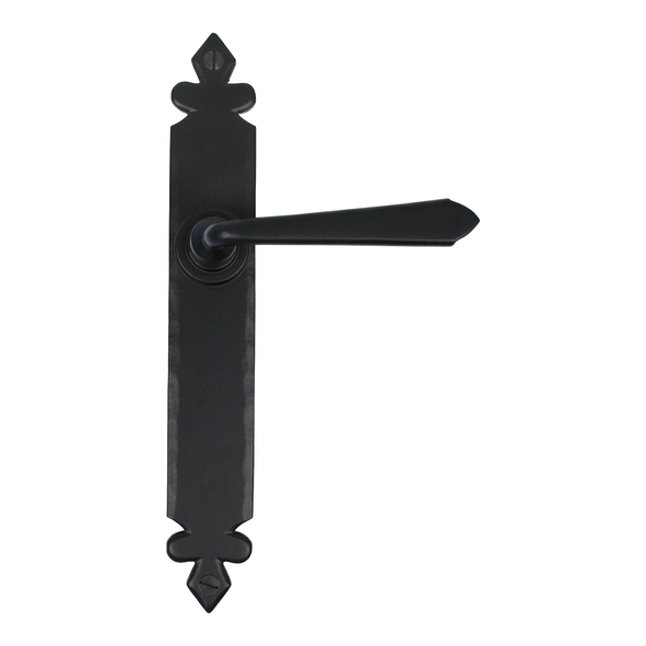 33117  273 x 40 x 5mm  Black  From The Anvil Cromwell Lever Latch Set