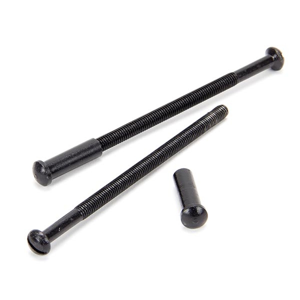 33119S • M5 x 90mm • Black • From The Anvil Male & Female Screws - No Slots