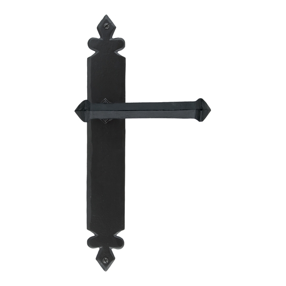 33173  273 x 40 x 5mm  Black  From The Anvil Tudor Lever Latch Set