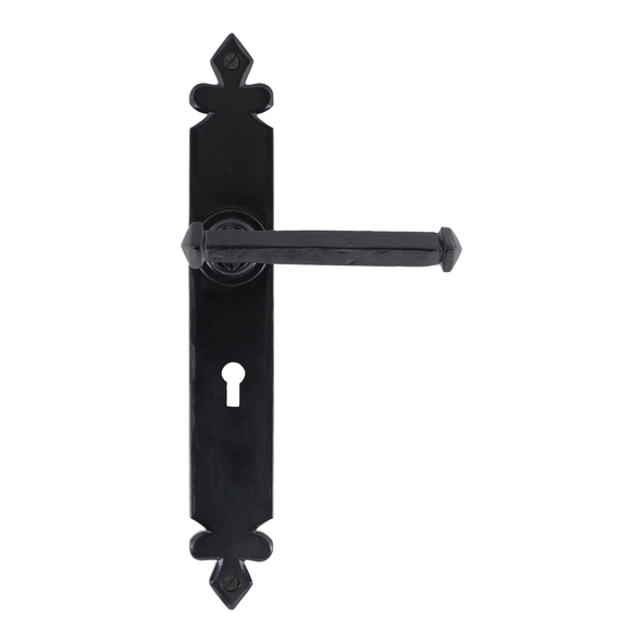 33247  273 x 40 x 5mm  Black  From The Anvil Tudor Lever Lock Set