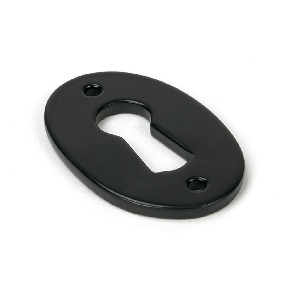 33255 • 51 x 31mm • Black • From The Anvil Oval Escutcheon