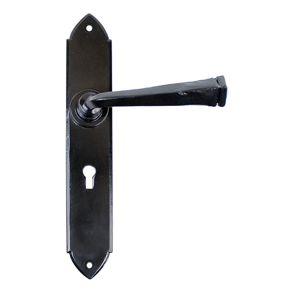 33276  248 x 44 x 5mm  Black  From The Anvil Gothic Lever Lock Set