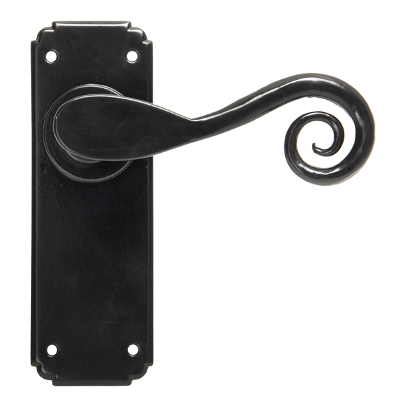 33278 • 152 x 51 x 3mm • Black • From The Anvil Monkeytail Lever Latch Set
