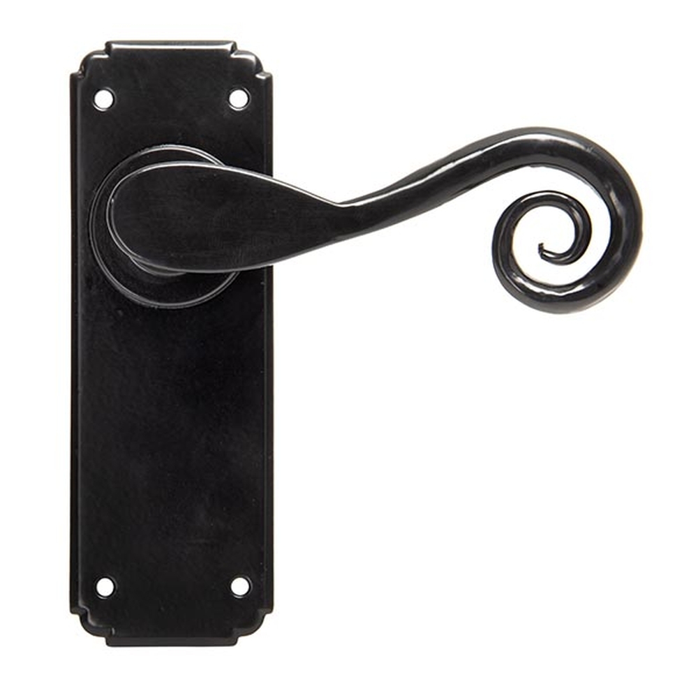 33278  152 x 51 x 3mm  Black  From The Anvil Monkeytail Lever Latch Set