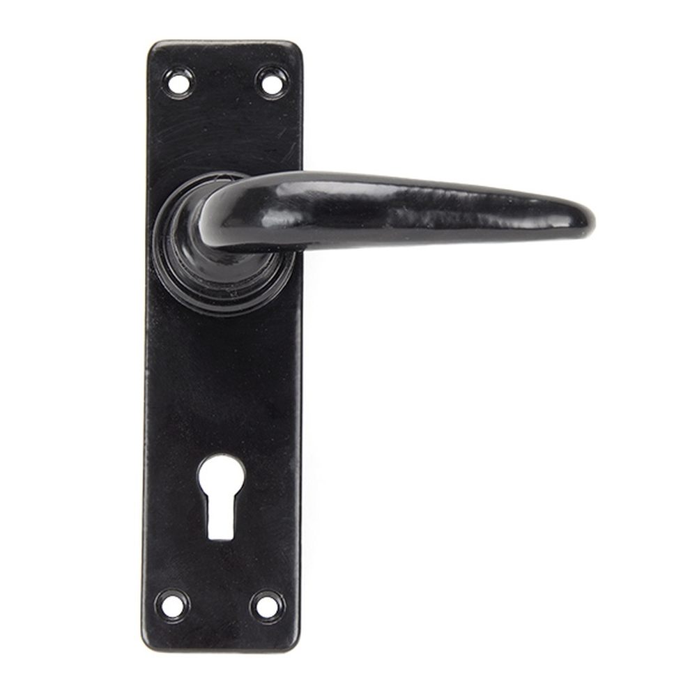 33320  155 x 40 x 5mm  Black  From The Anvil Smooth Lever Lock Set