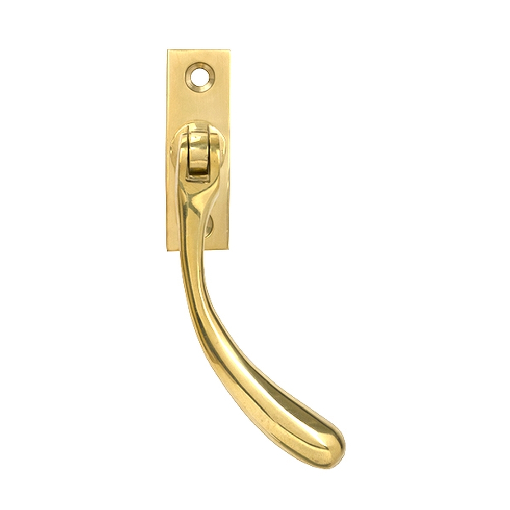 33336 • 124mm • Polished Brass • From The Anvil Slim Peardrop Espag - RH