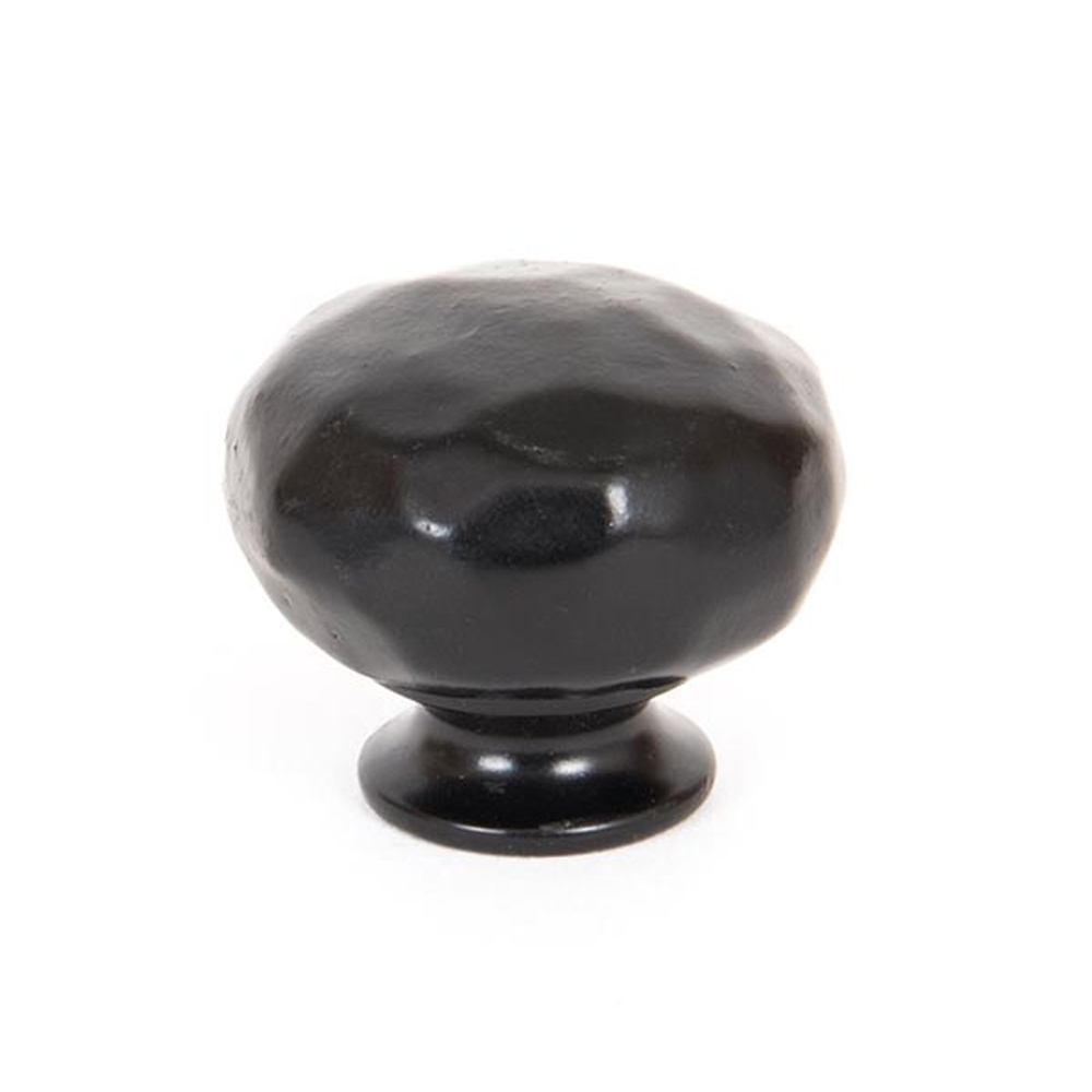 33364  33mm  Black  From The Anvil Elan Cabinet Knob - Small