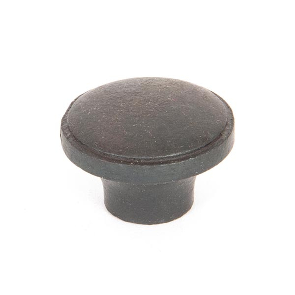 33368  32mm  Beeswax  From The Anvil Ribbed Cabinet Knob