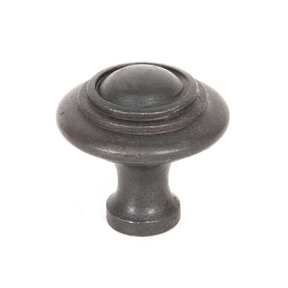 33380  38mm  Beeswax  From The Anvil Ringed Cabinet Knob - Large