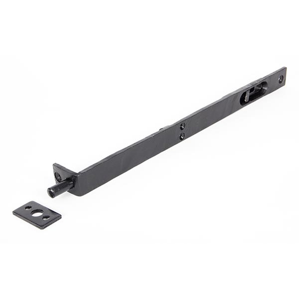 33392 • 306 x 21mm • Black • From The Anvil Flush/Slide Door Bolt