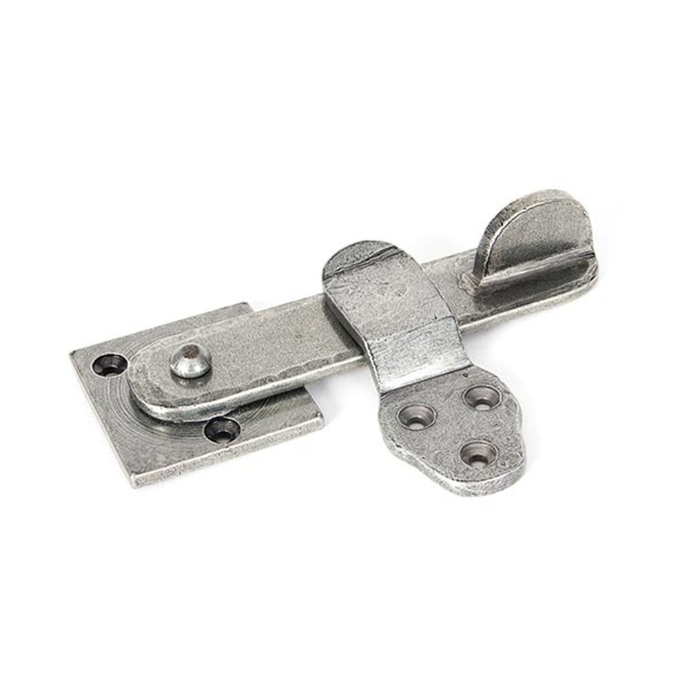 33393  133mm  Pewter Patina  From The Anvil Privacy Latch Set