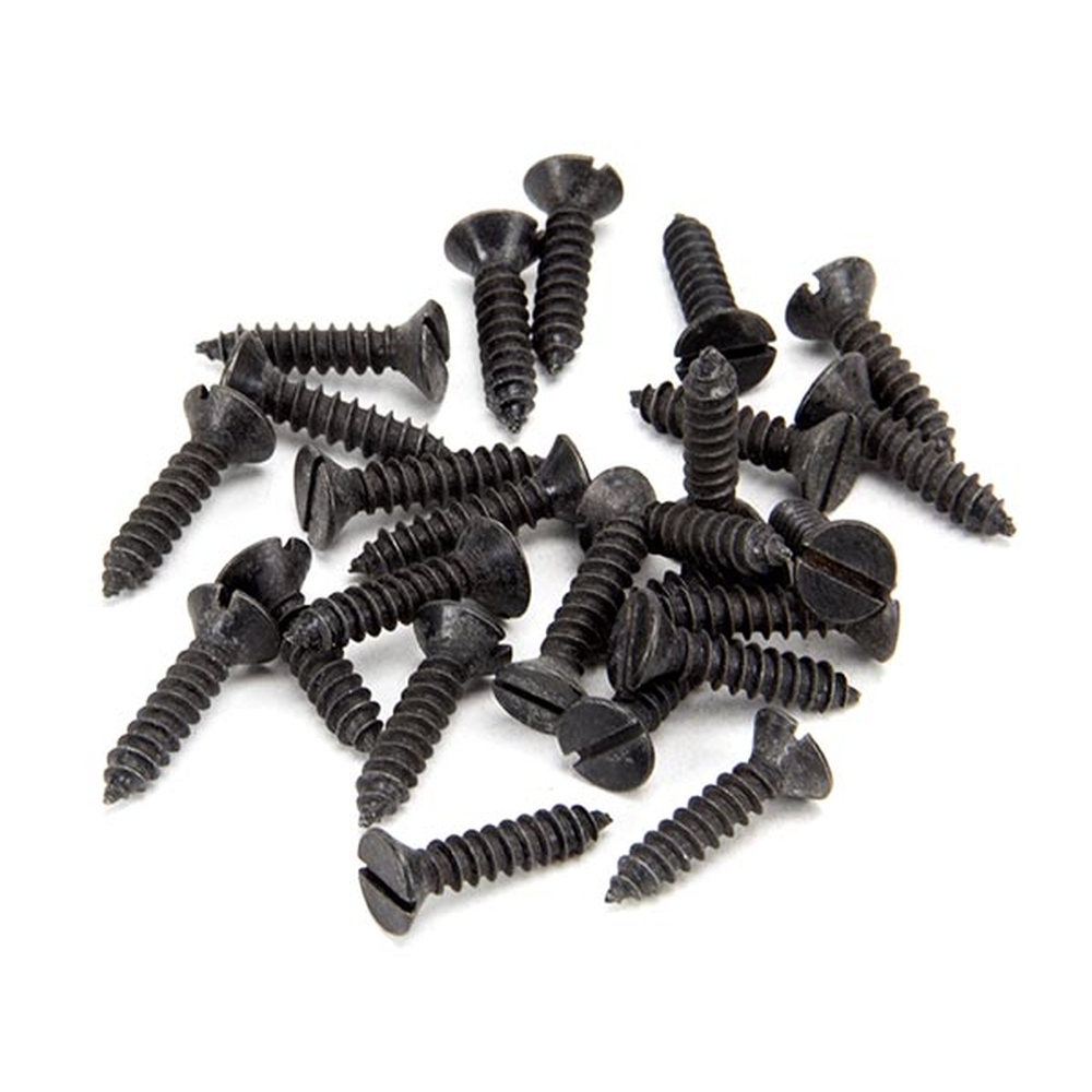 33413 • 8 x ¾ • Black • From The Anvil Countersunk Screws