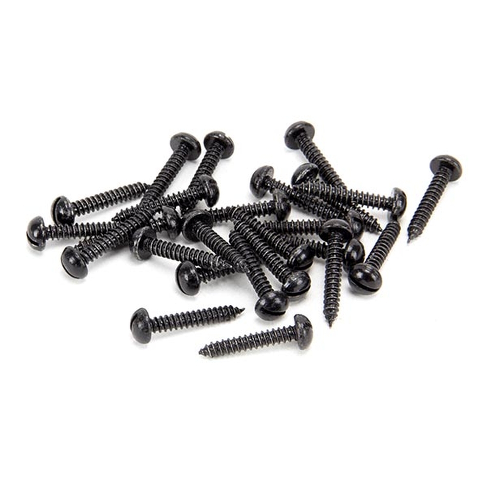 33418 • 8 x 1 • Black • From The Anvil Round Head Screws