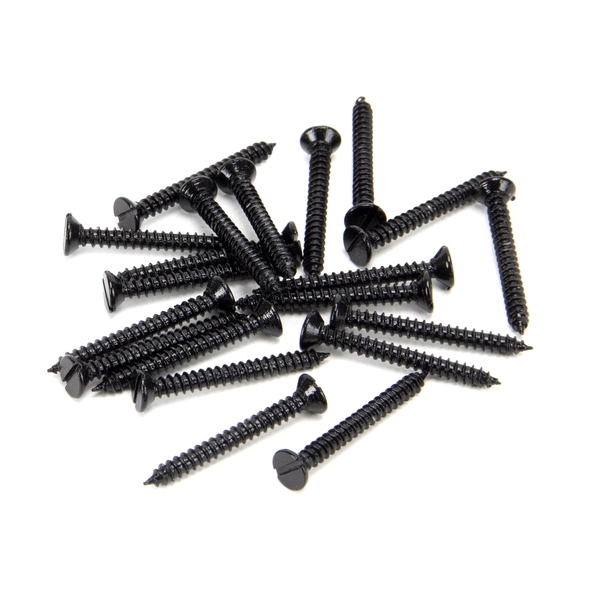 33432  6 x 1   Black  From The Anvil Countersunk Screws