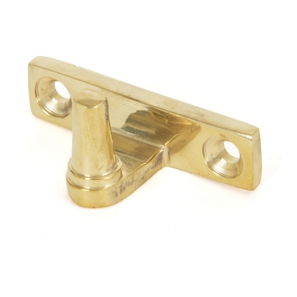 33458  48 x 12 x 4mm  Polished Brass  From The Anvil Cranked Stay Pin