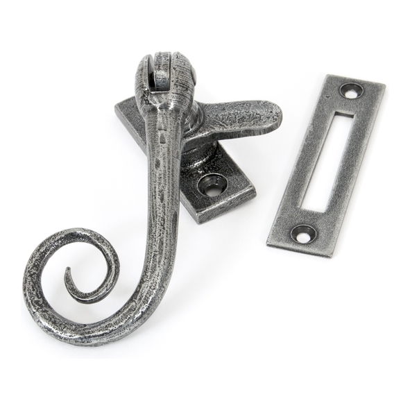 33676  112mm  Pewter Patina  From The Anvil Monkeytail Fastener