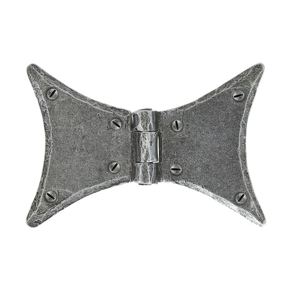 33687 • 76 x 51mm • Pewter Patina • From The Anvil Butterfly Hinge