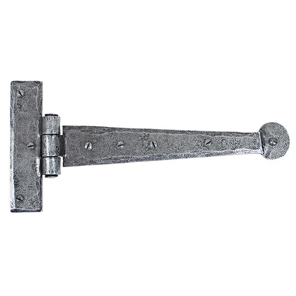 33789 • 228mm • Pewter Patina • From The Anvil Penny End T Hinge