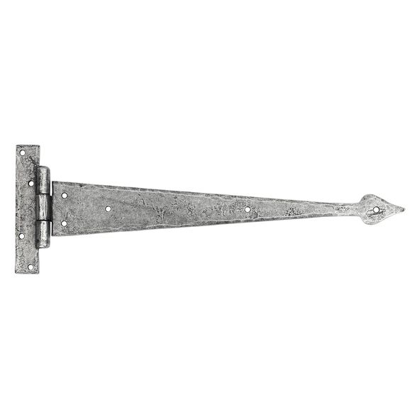 33791  386mm  Pewter Patina  From The Anvil Arrow Head T Hinge