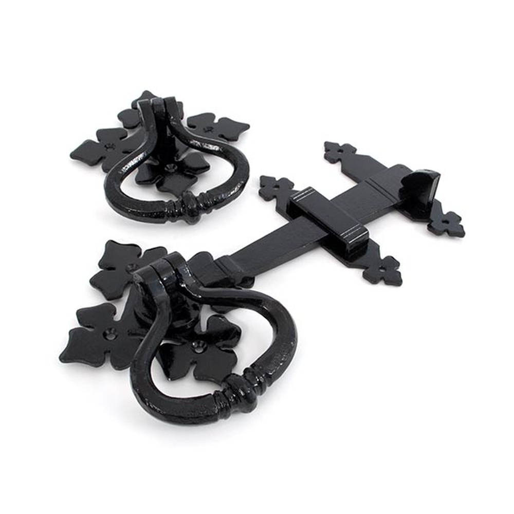 33819  214mm  Black  From The Anvil Shakespeare Latch Set