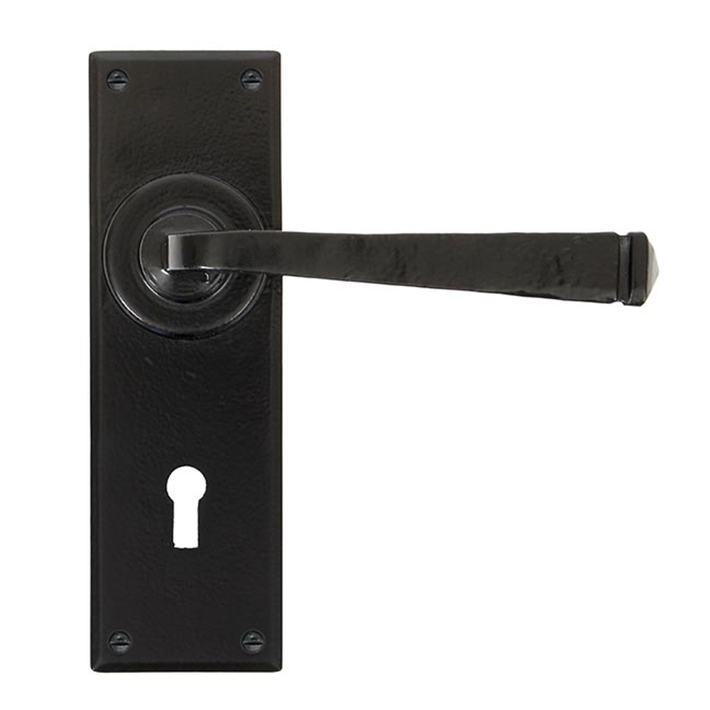 33824  152 x 48 x 5mm  Black  From The Anvil Avon Lever Lock Set