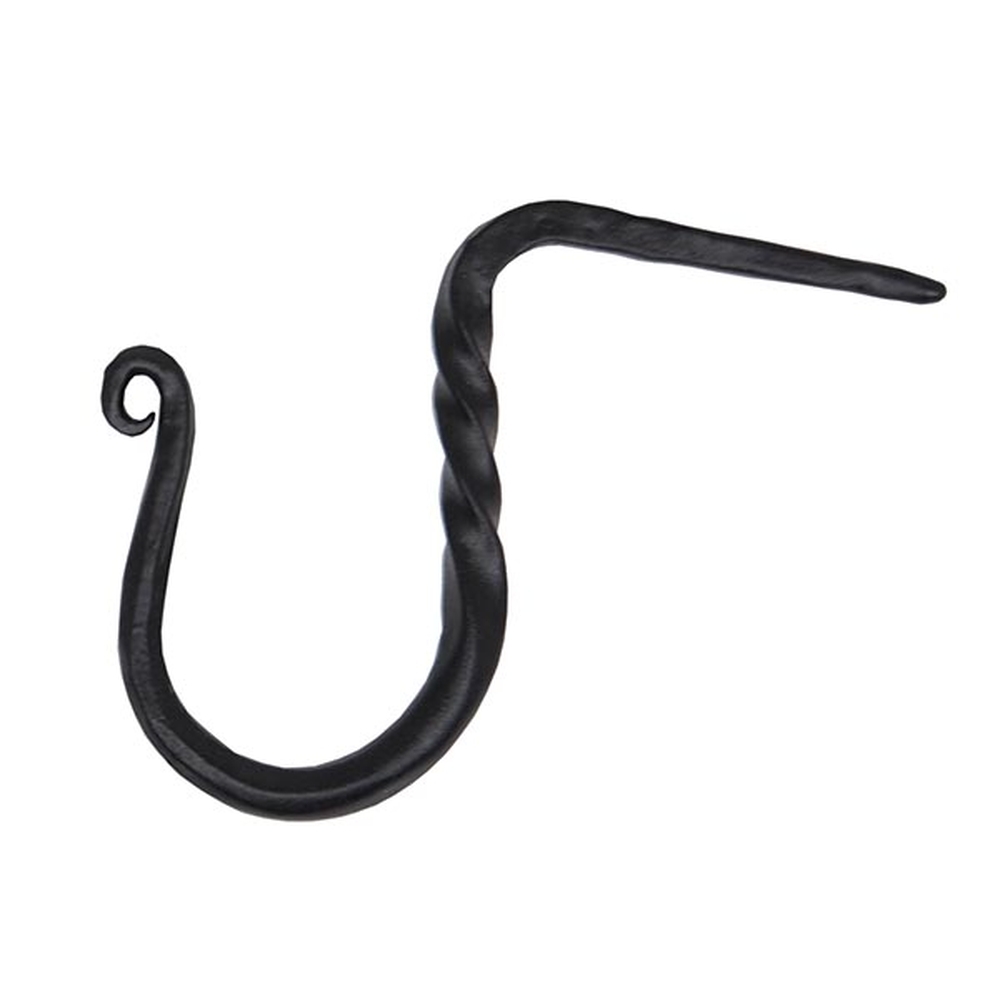 33837  38mm  Black  From The Anvil Cup Hook - Small