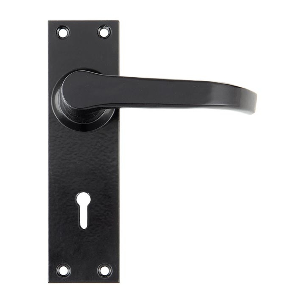 33877  155 x 42 x 5mm  Black  From The Anvil Deluxe Lever Lock Set