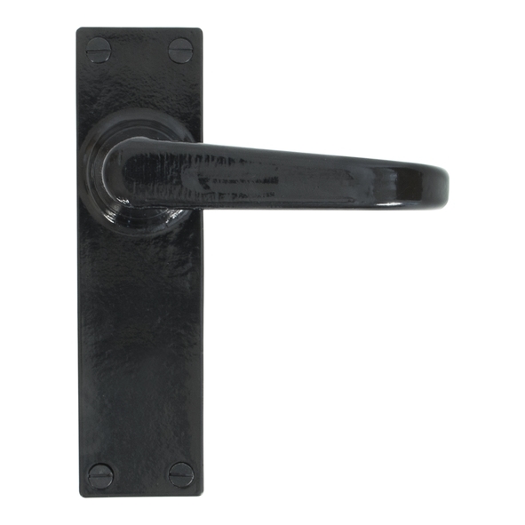 33878  155 x 42 x 5mm  Black  From The Anvil Deluxe Lever Latch Set