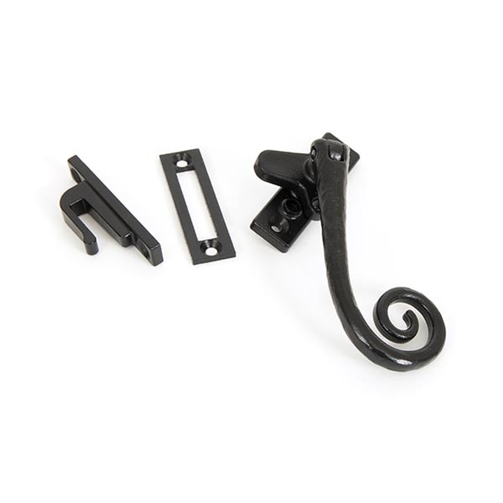 33881  121mm  Black  From The Anvil Locking Deluxe Monkeytail Fastener - RH