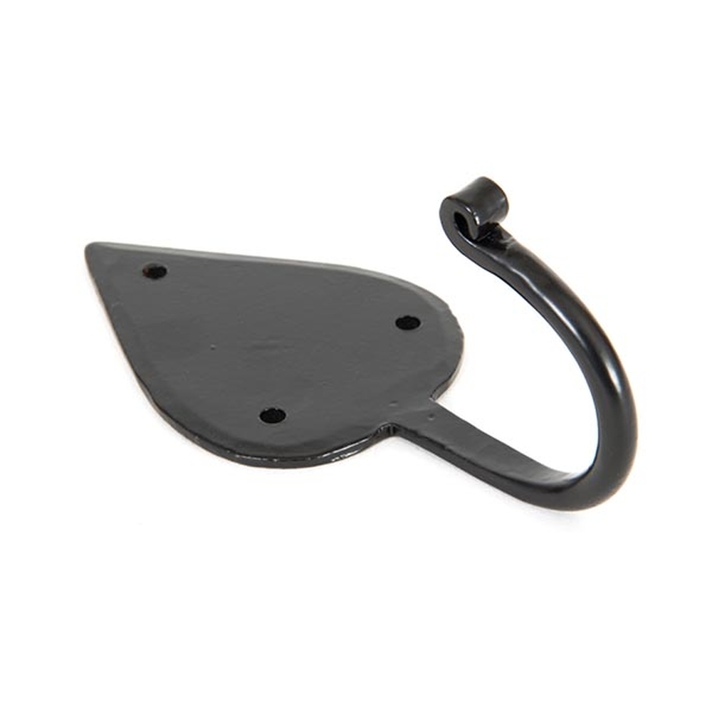 33963  77 x 57mm  Black  From The Anvil Gothic Coat Hook