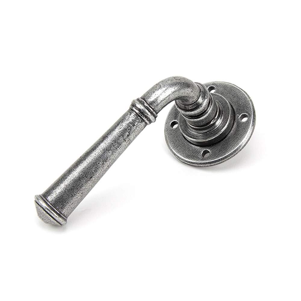 45120 • 60 x 5mm • Pewter Patina • From The Anvil Regency Lever on Rose Set