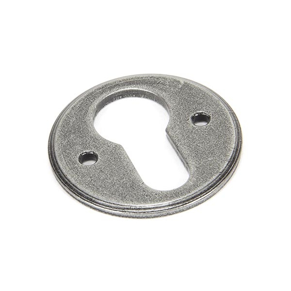 45122 • 45mm • Pewter Patina • From The Anvil Regency Euro Escutcheon