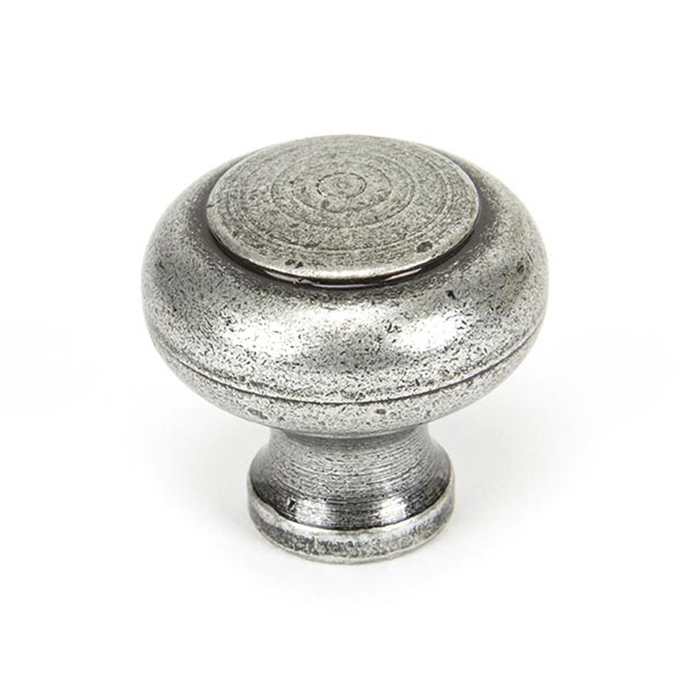 45150  40mm  Pewter Patina  From The Anvil Regency Cabinet Knob - Large